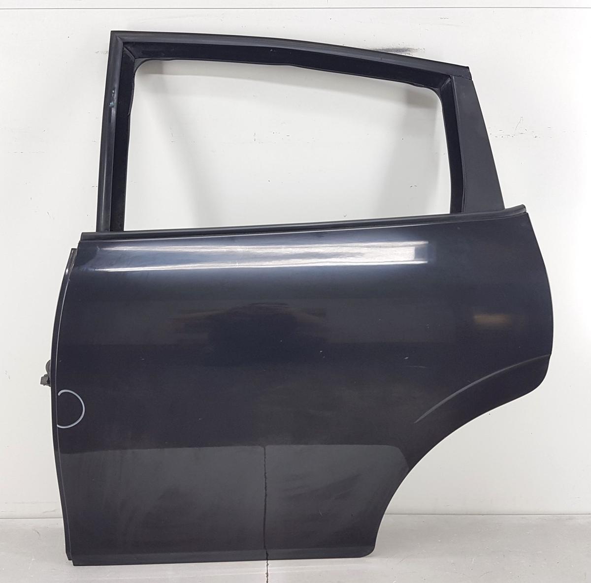 Seat Leon 1P Tür hinten links in schwarz Bj2010 Rohbautür