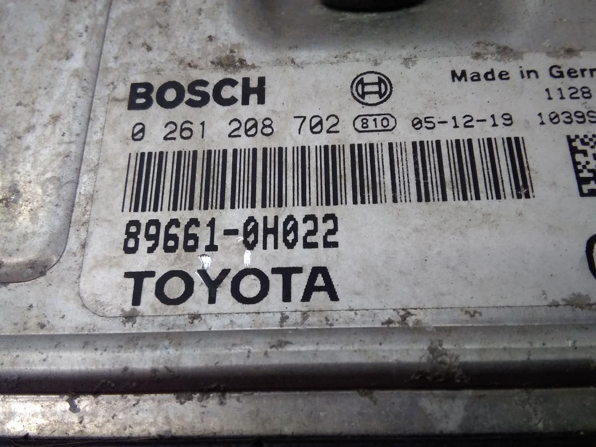 Citroen C1 original Steuerger&auml;t Motor 0261208702 0261208702 1.0 50kw BJ2006