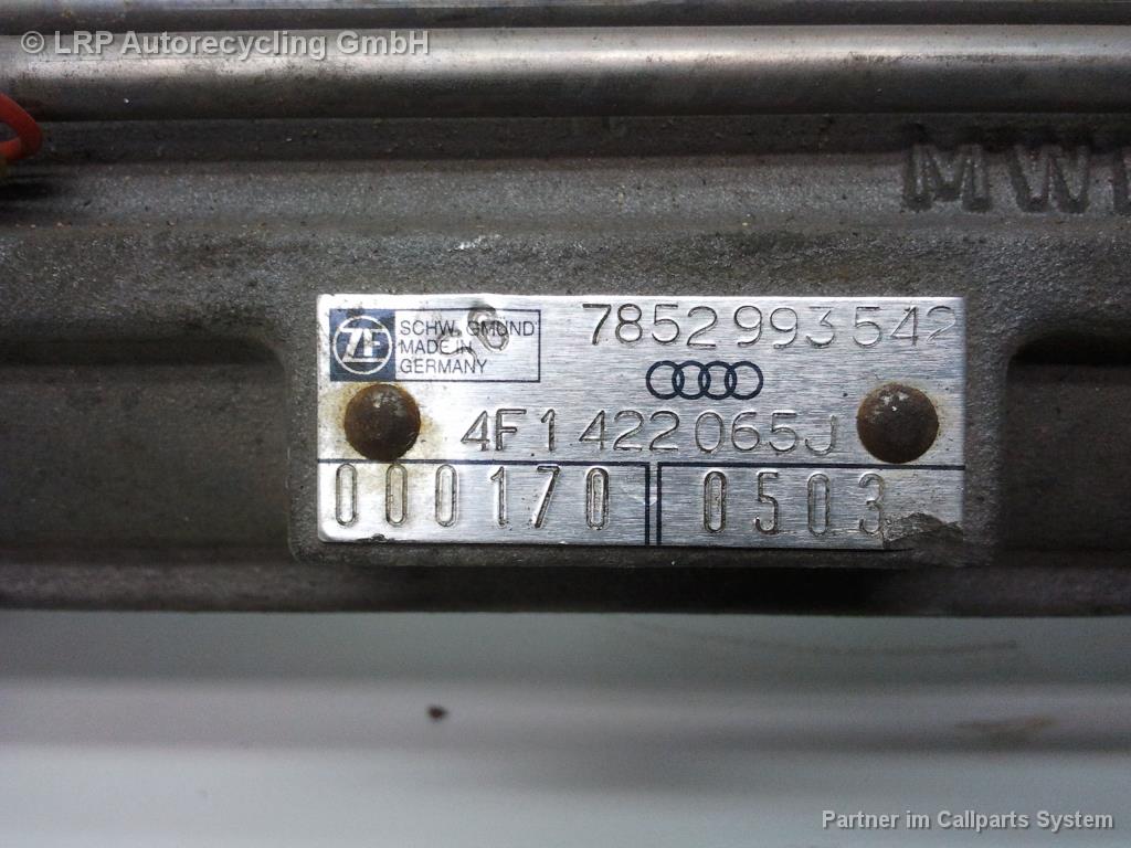 Audi A6 4F BJ2004 original Servotronic Lenkgetriebe 4F1422065J ZF 7852993542