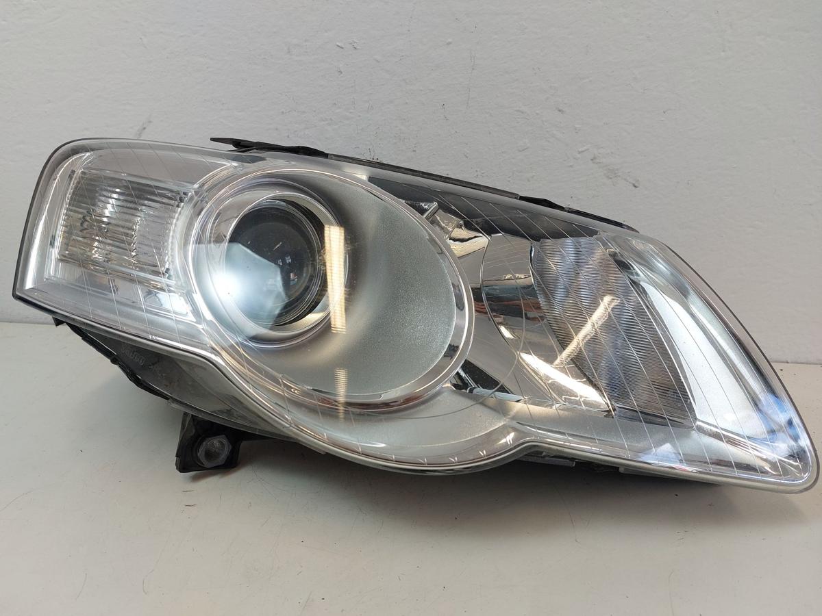VW Passat 3C B6 Scheinwerfer vorn rechts Frontscheinwerfer Halogen Valeo OEM