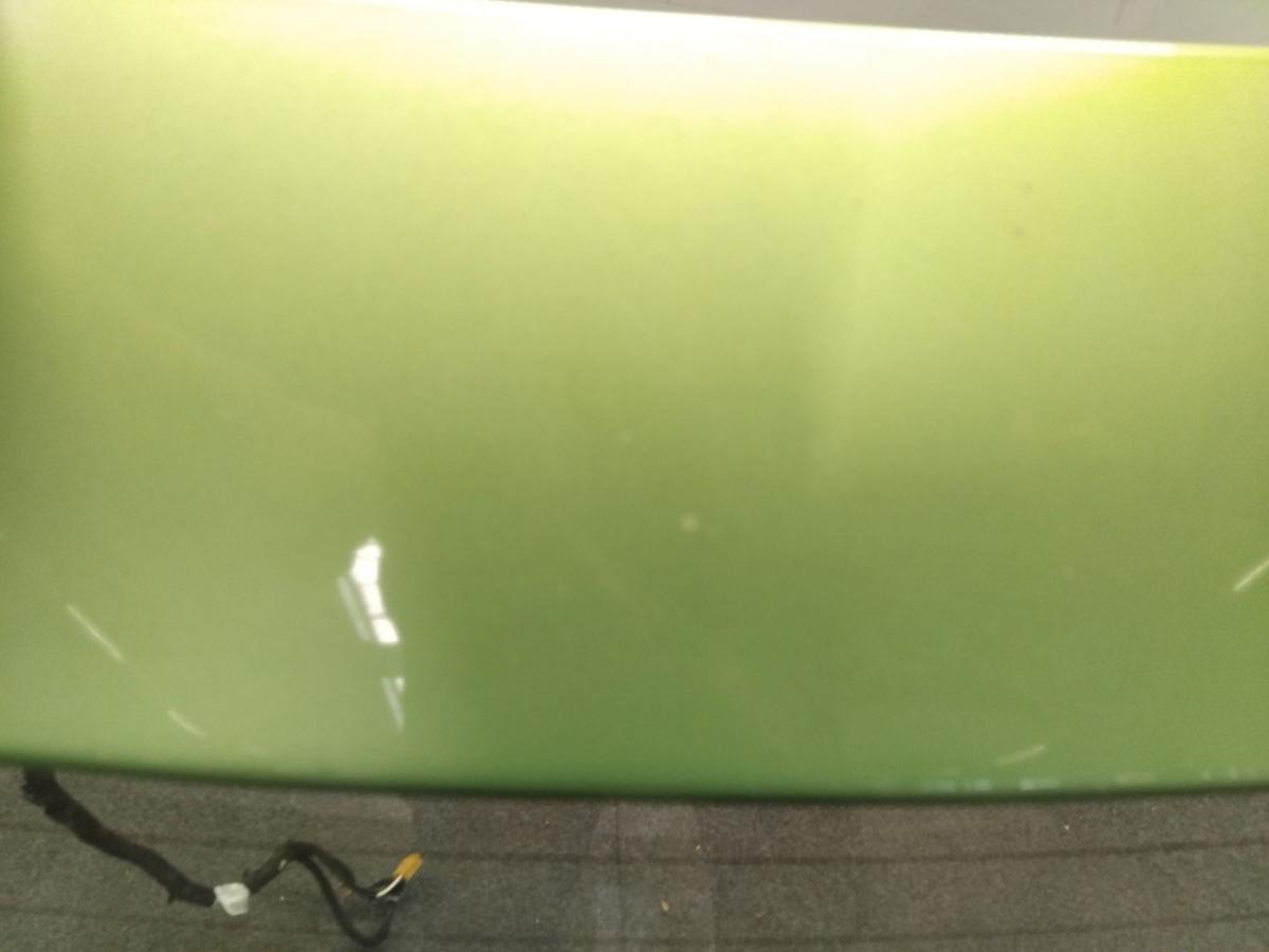 Seat Ibiza 6J 5-Türer Heckklappe grünmetallic LS6Q mit Heckscheibe Bj.2013
