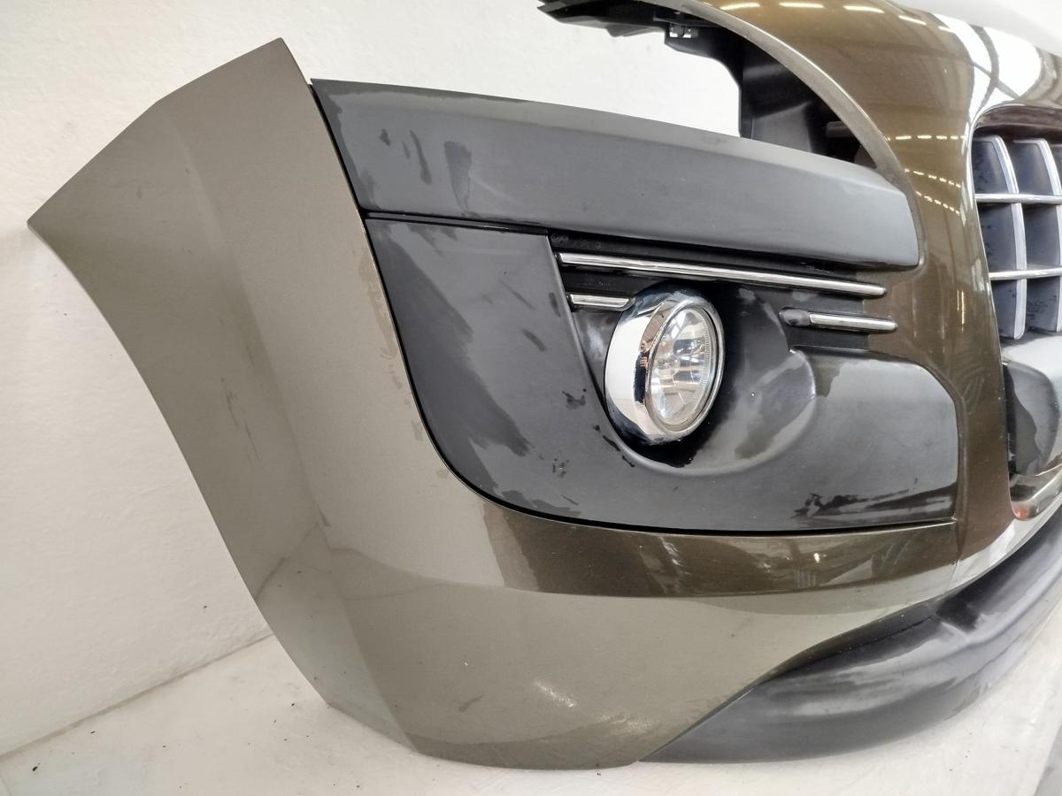 Peugeot 3008 I Typ 0U Stoßfänger vorn Stoßstange Frontschürze KDK Hickory Braun