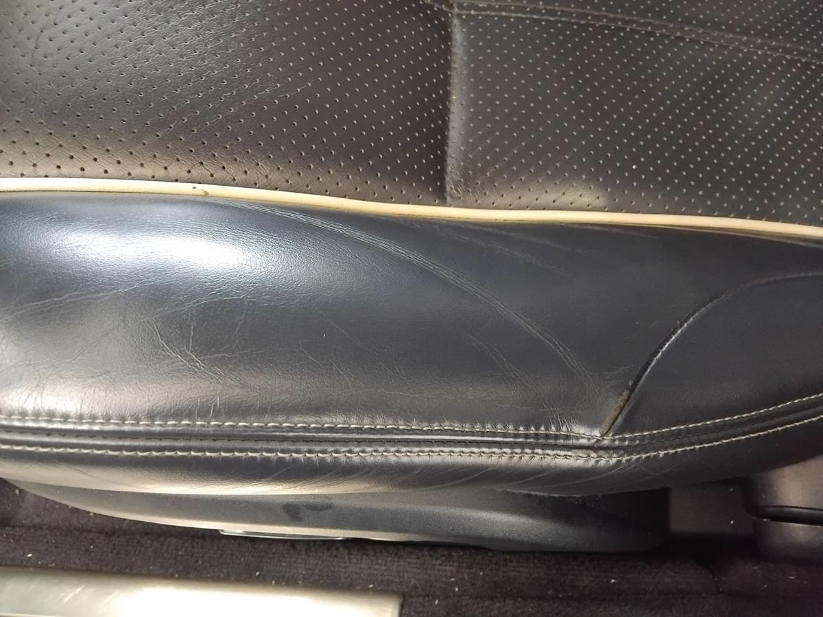 Jaguar XJ X351 original Sitz vorn links Fahrersitz Leder navy Massage BJ2011