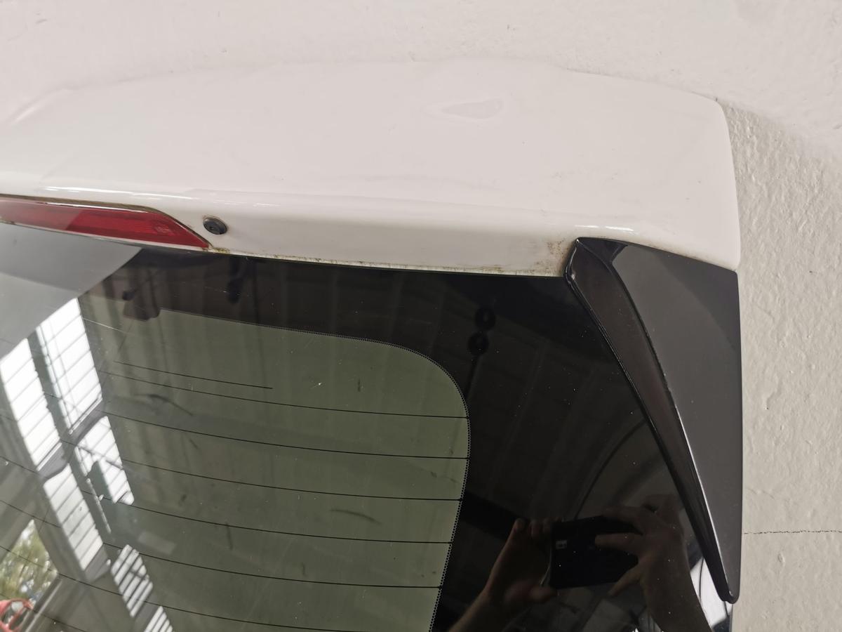 Mazda 2 Typ DJ Heckklappe mit Heckscheibe im Rohbau weiss Kofferklappe Deckel