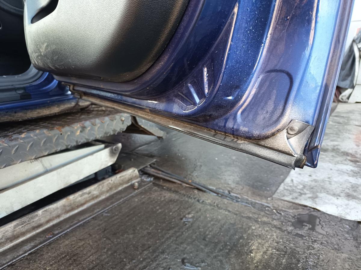 Seat Leon 1M original T&uuml;r vorn rechts Beifahrer S5S Almeriablau Bj 2005