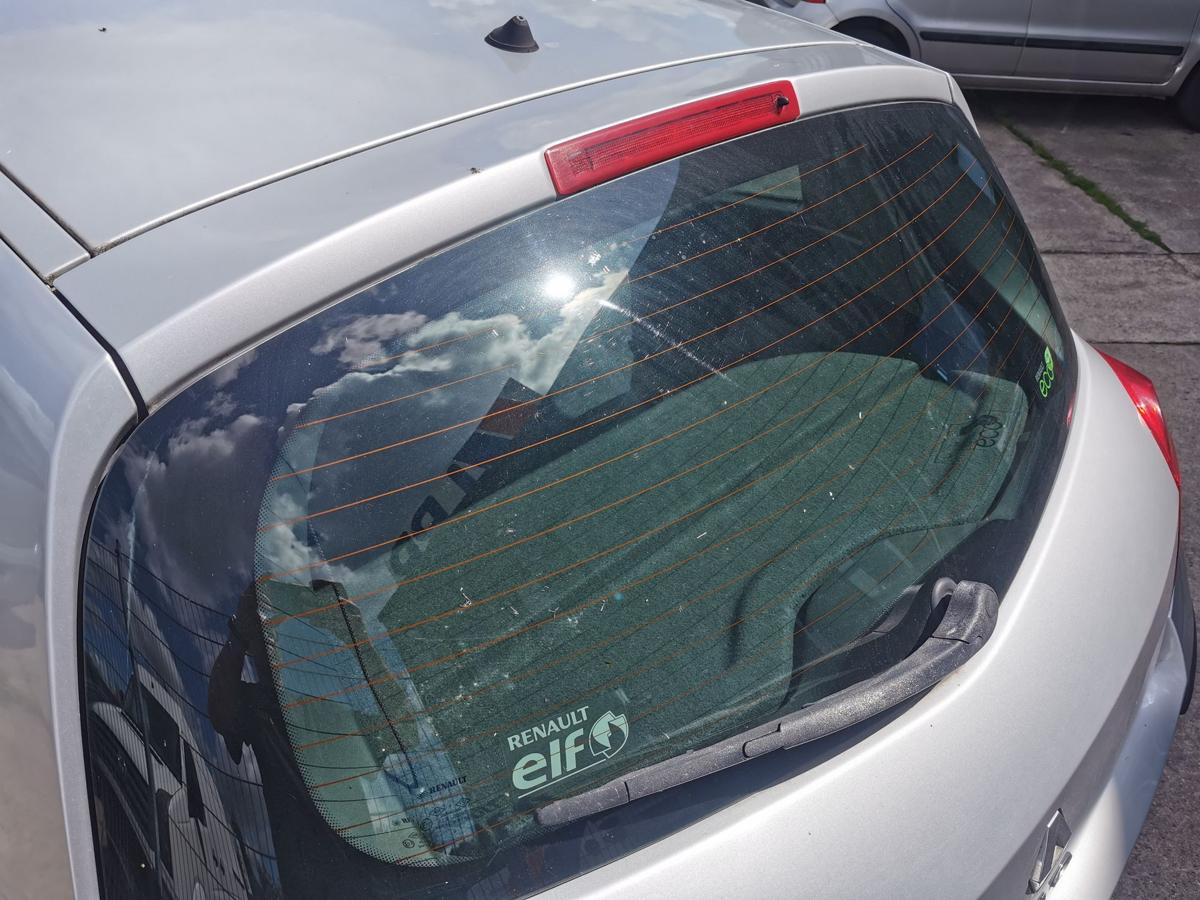 Renault Clio III R Heckklappe Klappe Deckel hinten 3trg TED69 Gris Platine Met