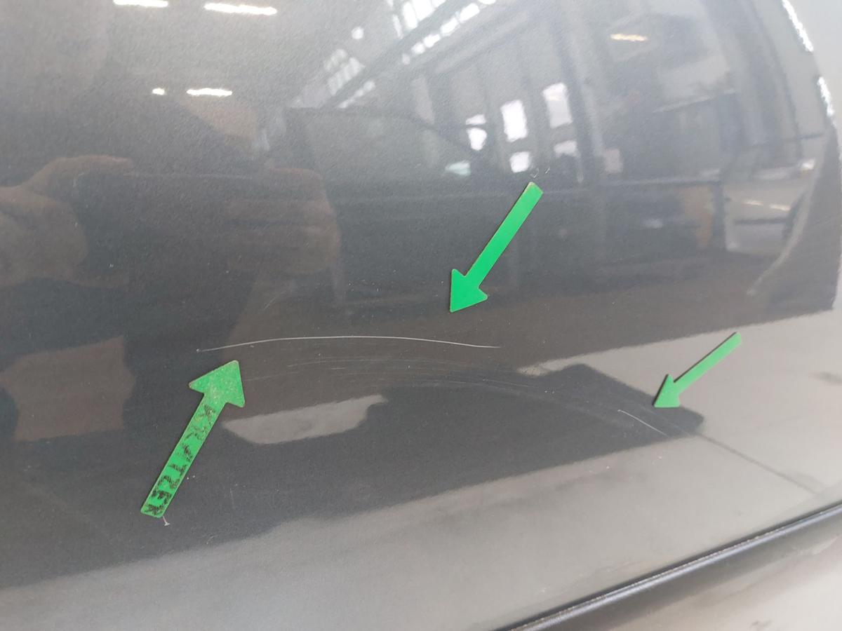 Skoda Fabia 2 II 5J Tür hinten rechts Fondtür 5trg Farbcode ubekannt 06 bis 14