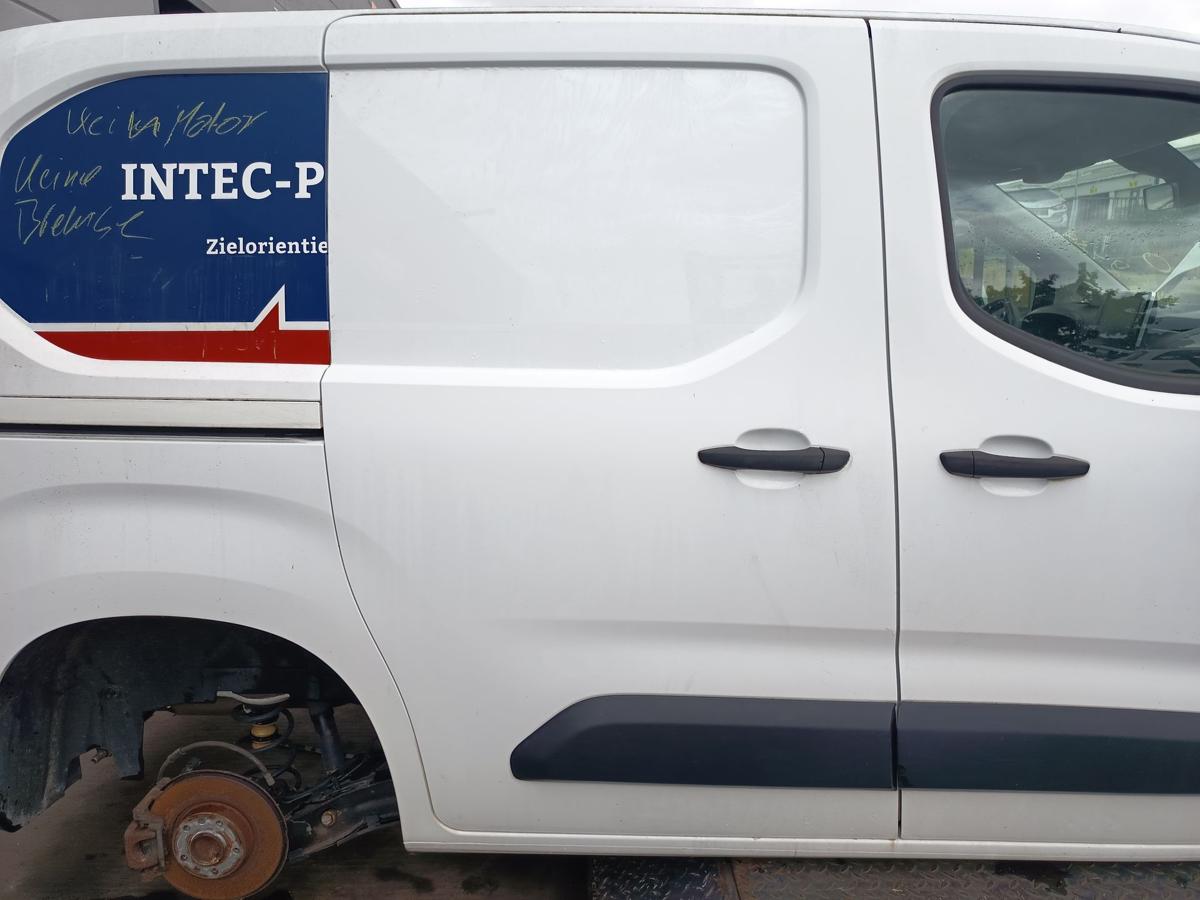 Opel Combo E orig Tür hinten rechts Schiebetür G20 Weiß Bj 2019