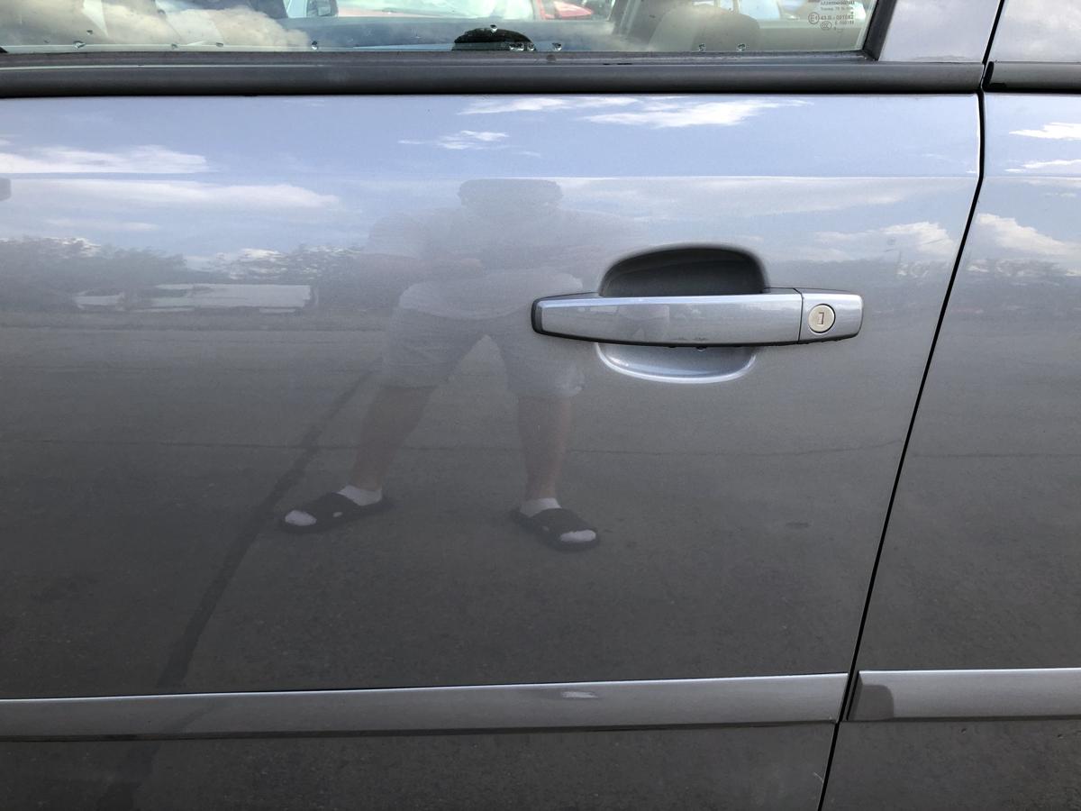 Opel Astra H Caravan T&uuml;r vorn links Fahrert&uuml;r im Rohbau 3KU Moonland Metallic