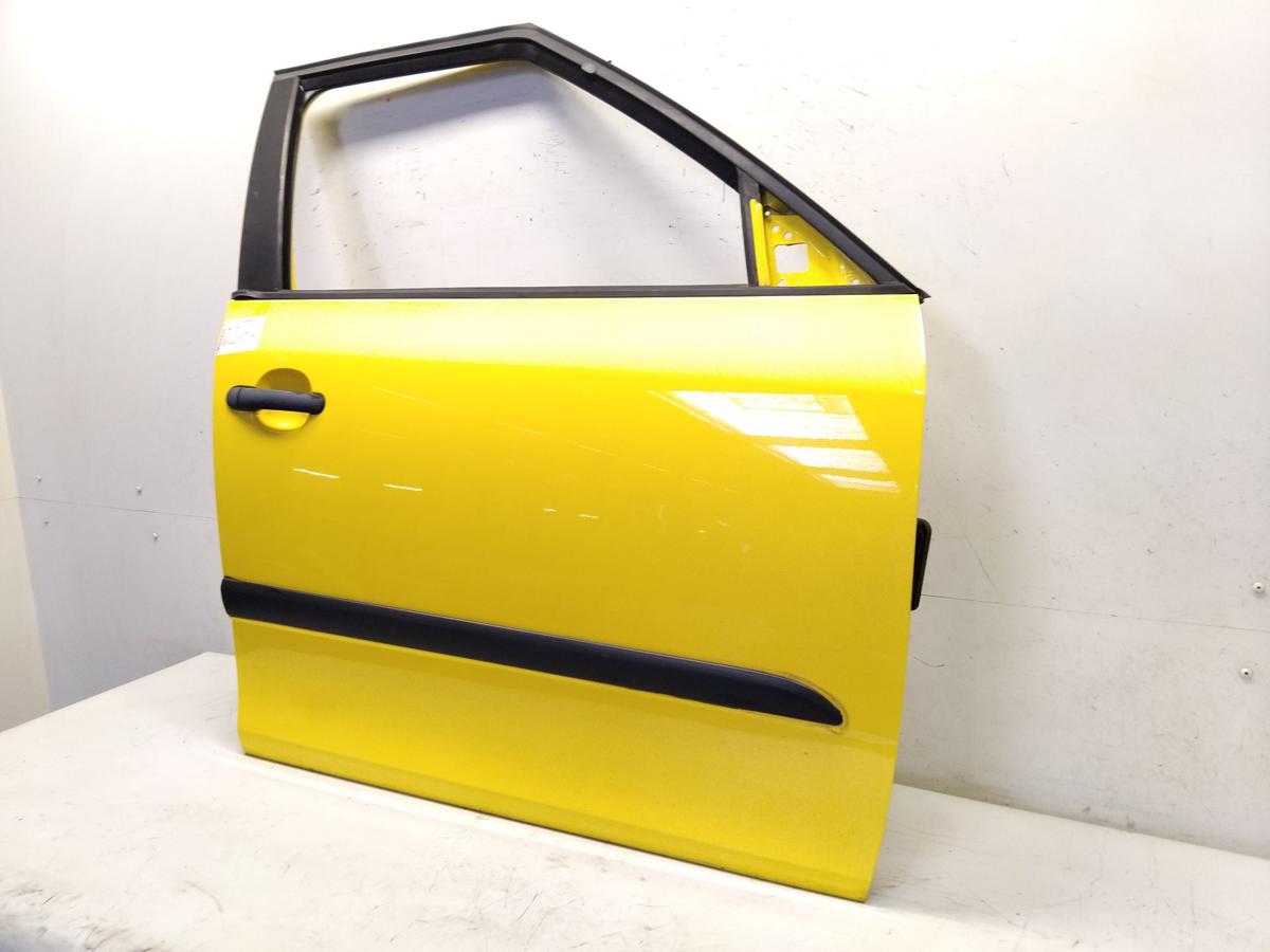 Skoda Fabia 2 5J acelift Tür vorn rechts Beifahrertür LF1F sprint yellow BJ2011