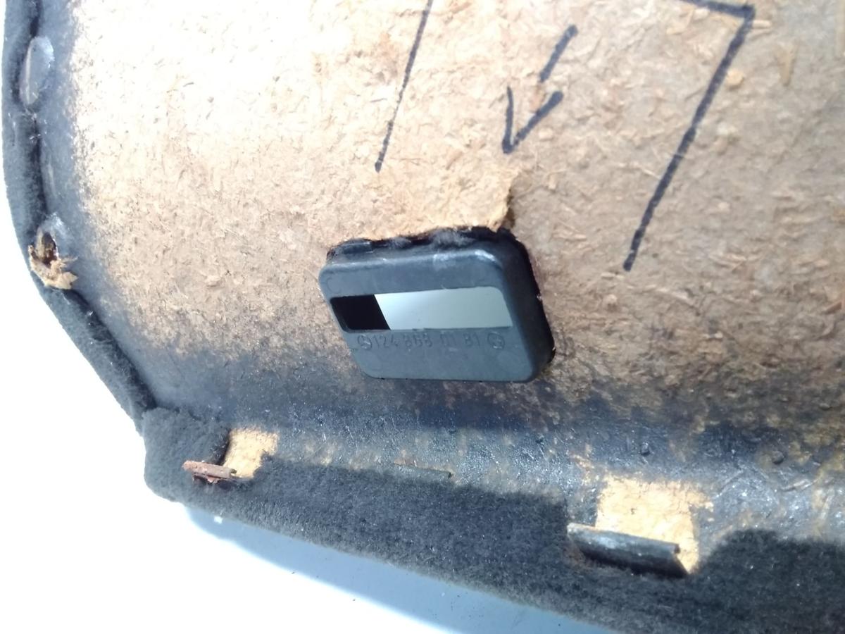 Mercedes S124 T124 T-Modell original Innenverkleidung Heckklappe schwarz Bj.1994