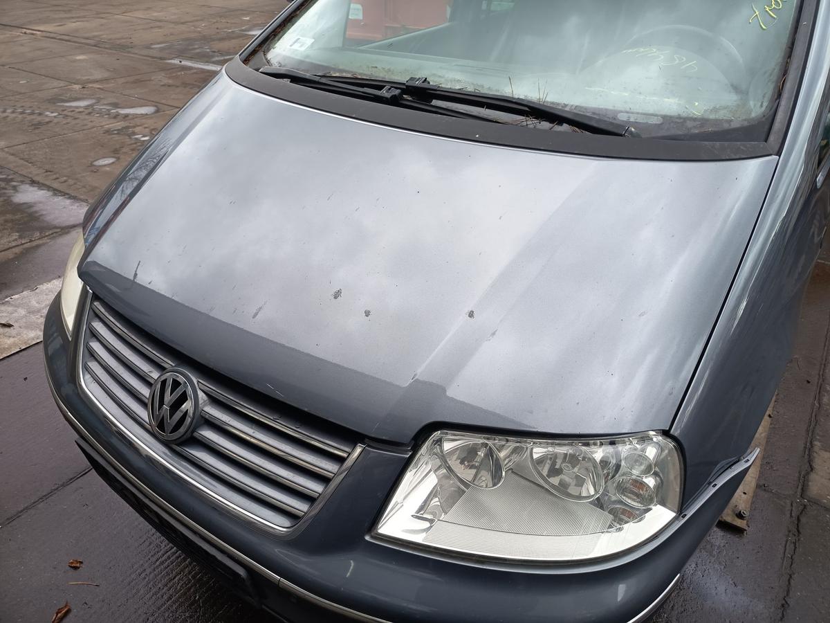 VW Sharan original Motorhaube Deckel vorne LR7K grau Baujahr 2004