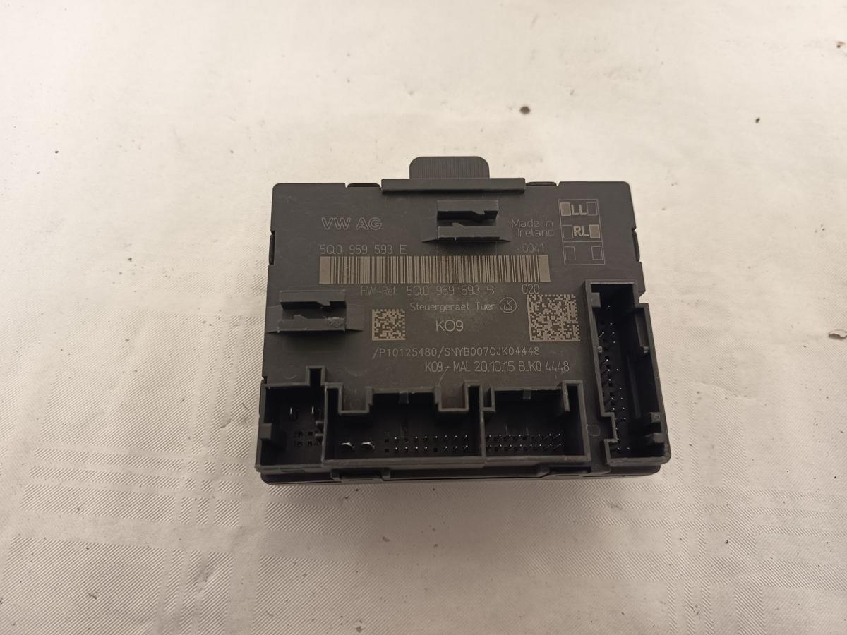 Skoda Superb 3V Kombi original Steuergerät Tür/Türsteuergerät vorn links Bj 2016