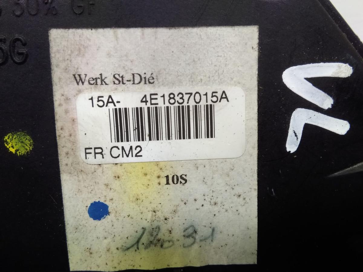 Audi A8 D3 4E original T&uuml;rschlo&szlig; vorn links f&uuml;r Zuziehhilfe 4E1837015A Bj.2004