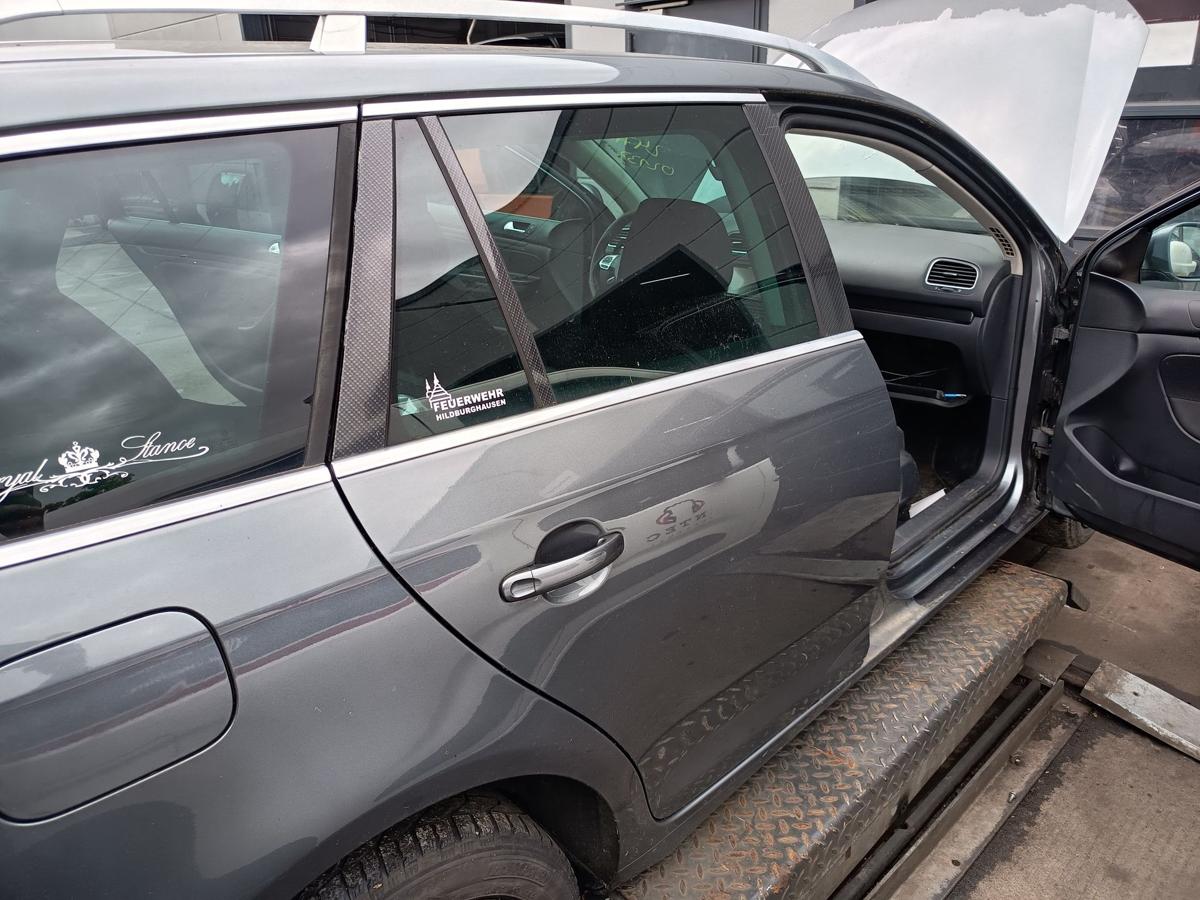 VW Golf VI Variant original Tür hinten rechts Fond D7X Platingrau Bj 2010
