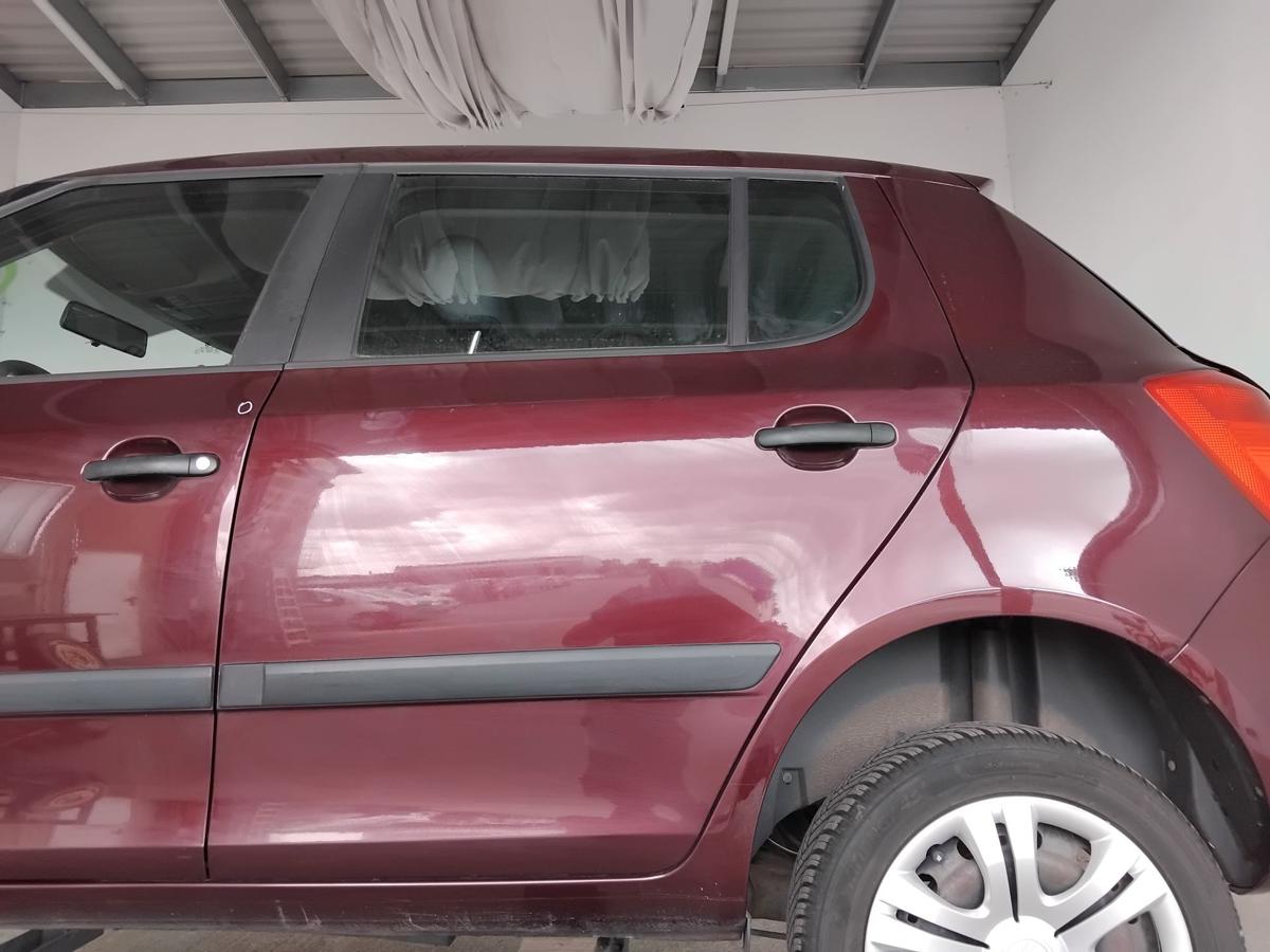 Skoda Fabia 2 T&uuml;r hinten links Limo Flie&szlig;heck LF3X Rosso Brunello BJ2013