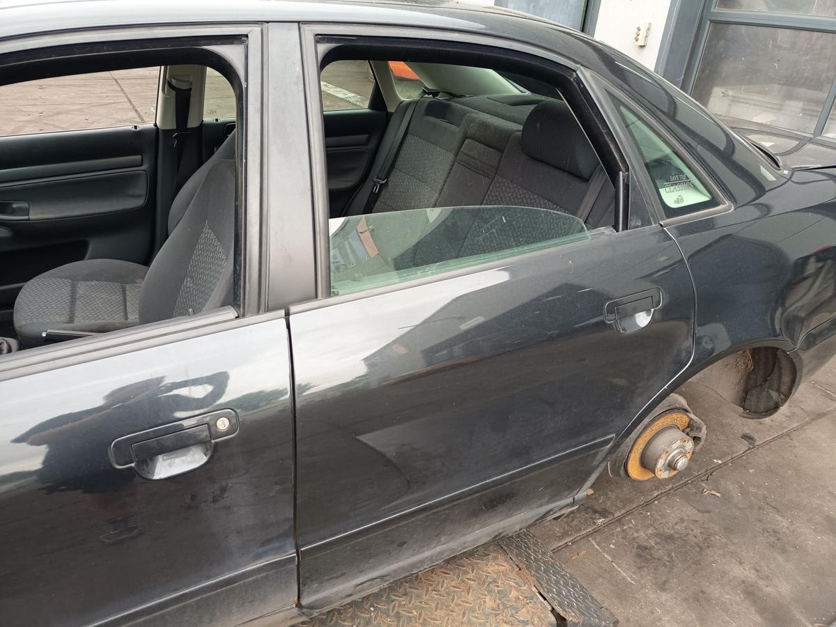 Audi A4 B5 Limo original T&uuml;r Roht&uuml;r hinten links LZ9U Vulkanschwarz Bj 1997