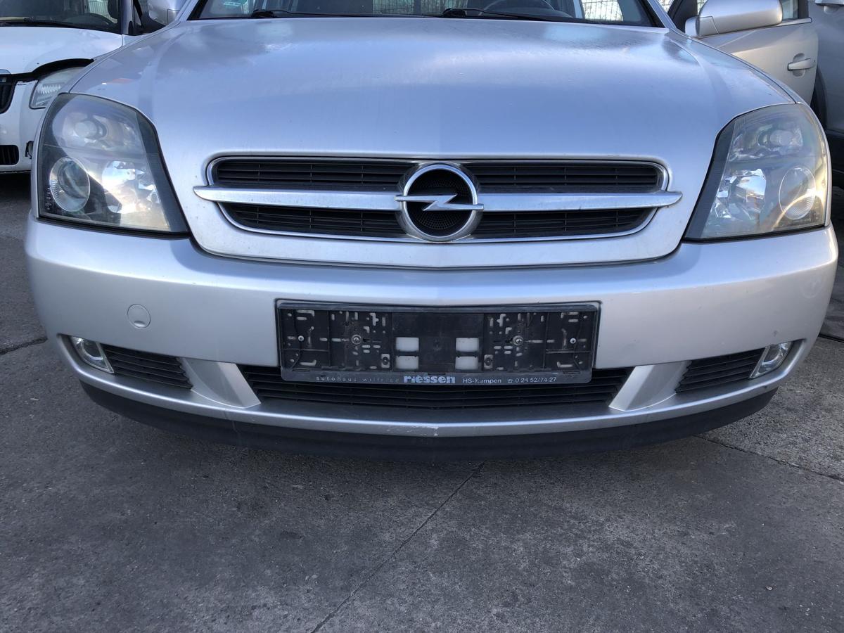 Opel Vectra C Caravan bis05 Sto&szlig;f&auml;nger vorn Frontsch&uuml;rze Nebel 2AU Starsilber 3