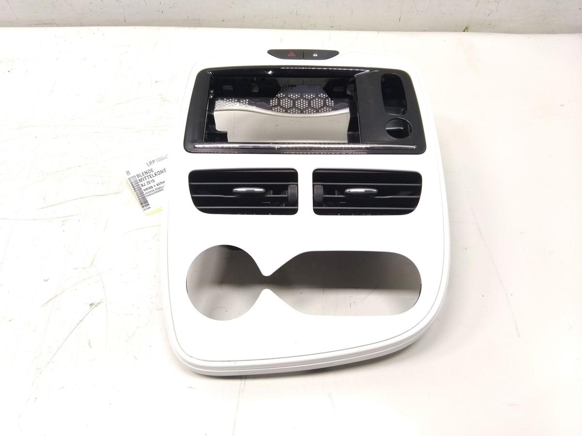 Renault Zoe original Aufnahme Geh&auml;use Display Mittelkonsole mit Luftd&uuml;sen Bj2015