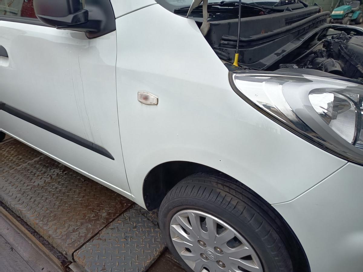 Hyundai I10 PA original Kotfl&uuml;gel rechts Facelift Crystal White Baujahr 2011