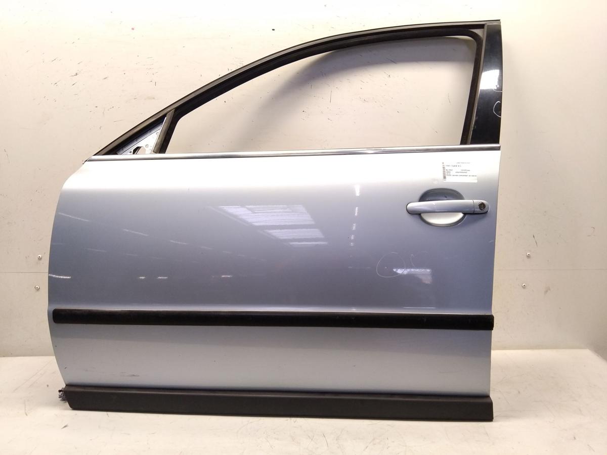VW Passat 3BG Variant Tür vorn links Fahrertür LB5S Silberblau Metallic BJ2002