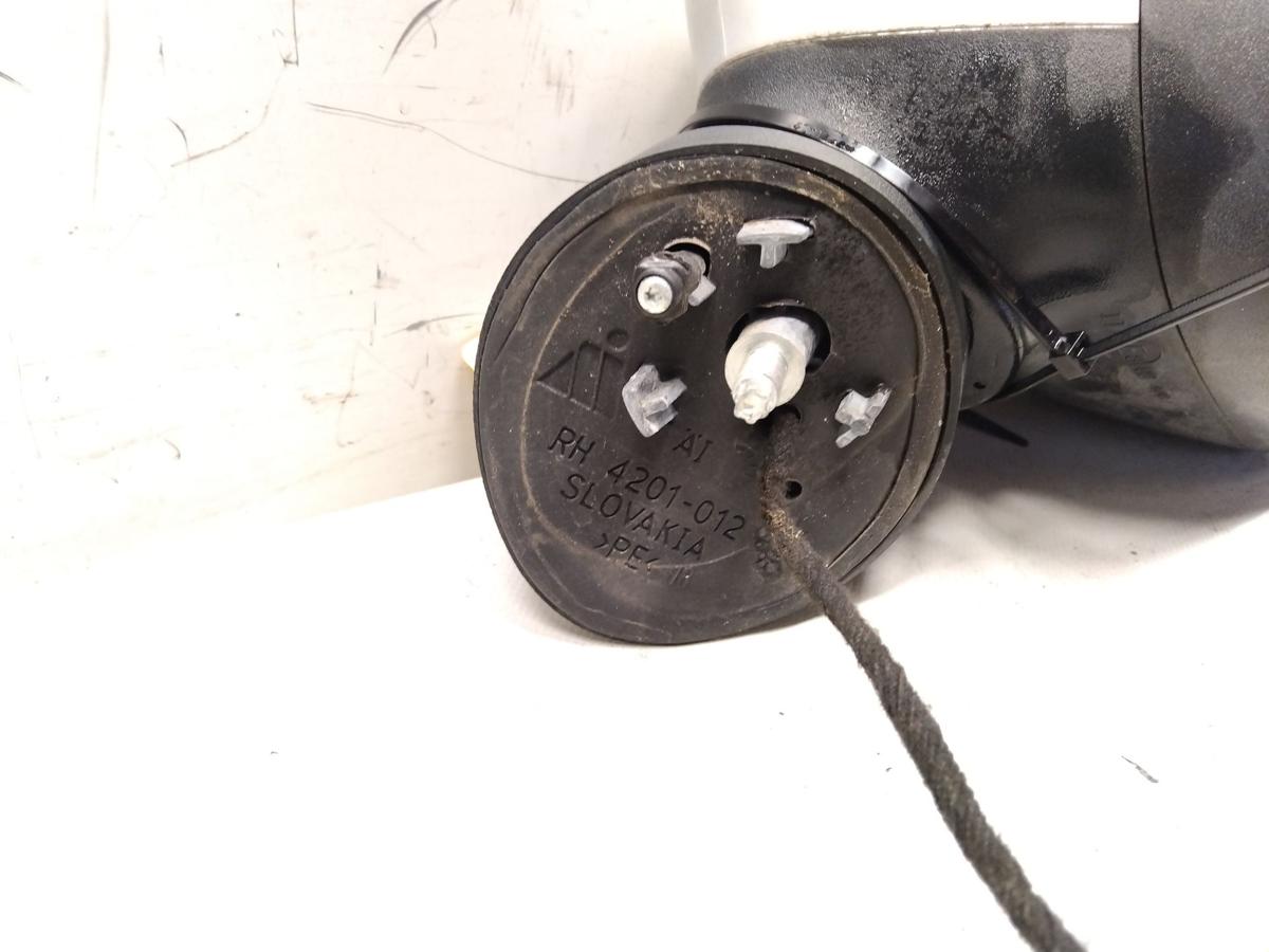 Ford Fiesta JA8 original Au&szlig;enspiegel rechts elektrisch&beheizt Polarsilber BJ09