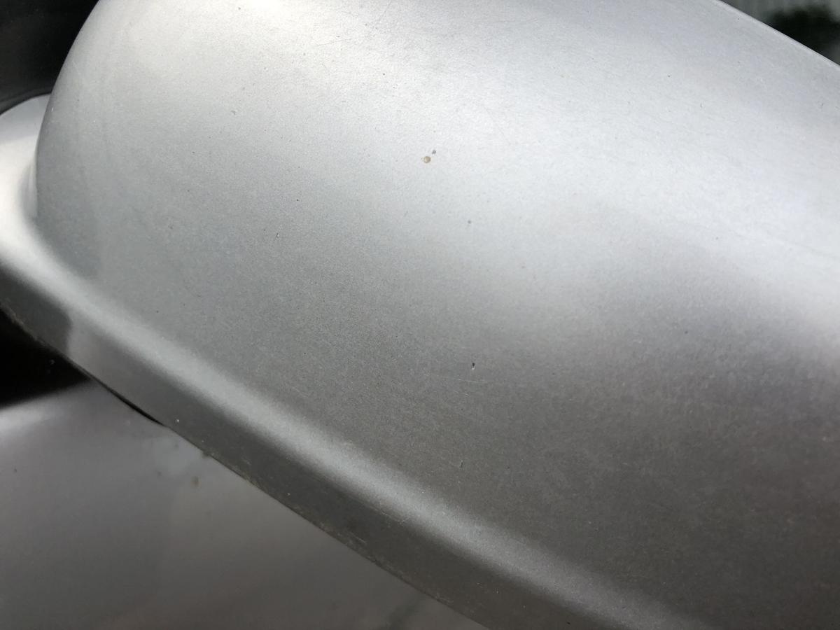 Seat Leon 1M Aussenspiegel links Seitenspiegel manuelle Verstellung LS7N silber