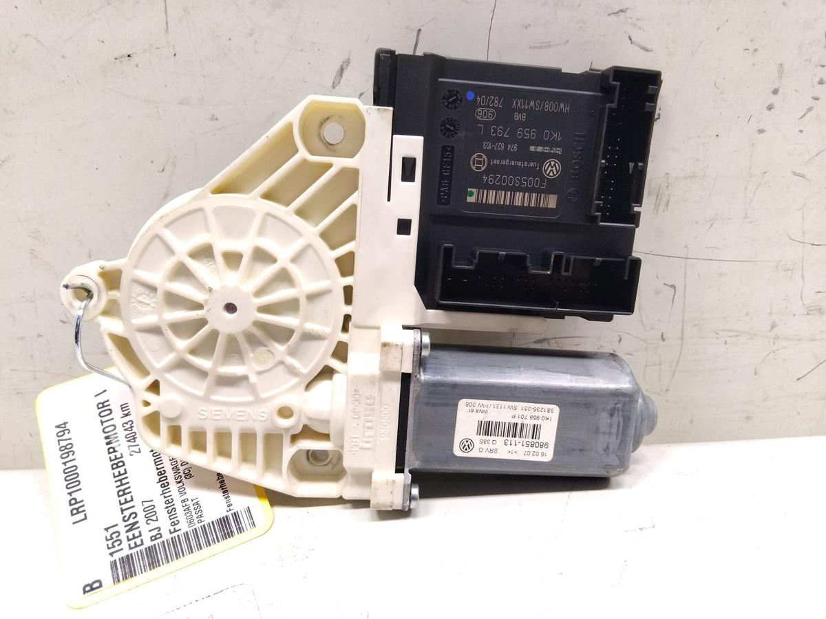 VW Passat 3C original Fensterhebermotor vorn links 1K0959793L BJ2007