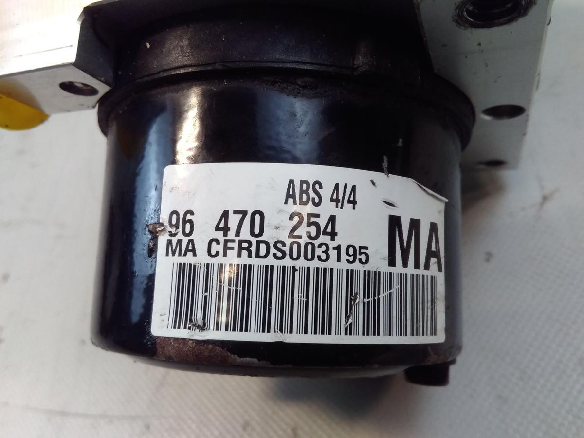 Chevrolet Kalos ABS Block Hydroaggregat mit Steuerger&auml;t 96470254 MANDO BJ2009
