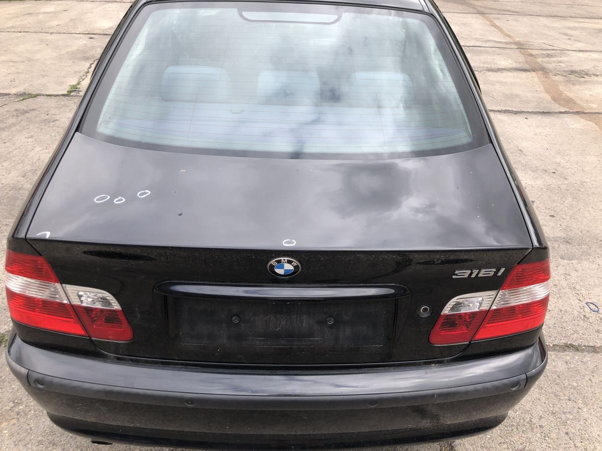 BMW 3er E46 Facelift Heckklappe Heckdeckel Kofferklappe Limo 475/9 Black Saphir