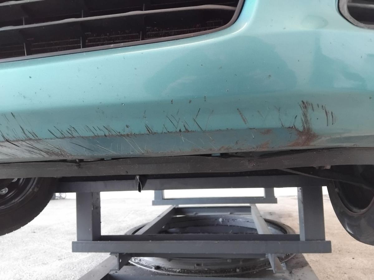 Suzuki Splash EX original Sto&szlig;f&auml;nger Sto&szlig;stange vorn ZKC Splash Turquoise BJ2008