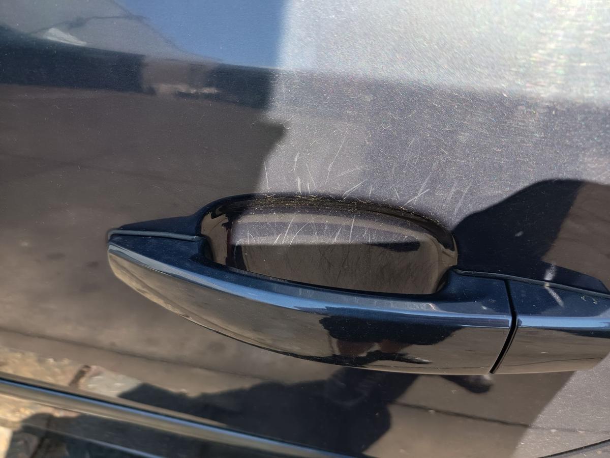Opel Signum original T&uuml;r hinten links Z168 Metro Blau Baujahr 2007
