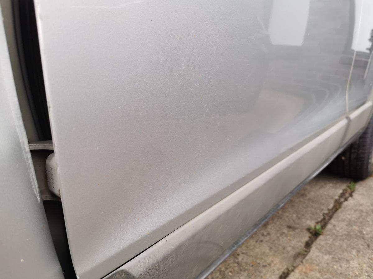 Chevrolet Captiva KLAC Fahrertür Tür Rohbautür vorn links GAN Ice Silver Met 11-