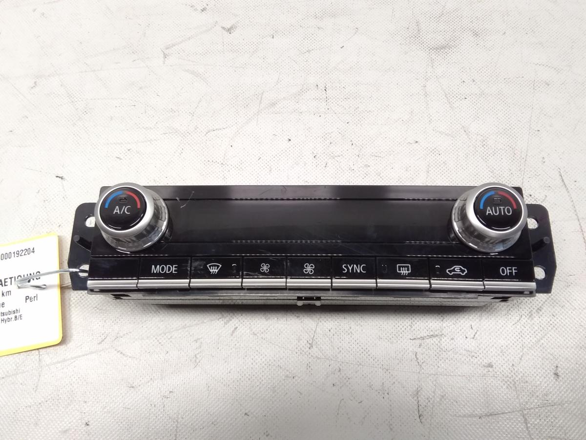 Mitsubishi Eclipse Cross original Heizungsbet&auml;tigung Klimabedienteil Facelift