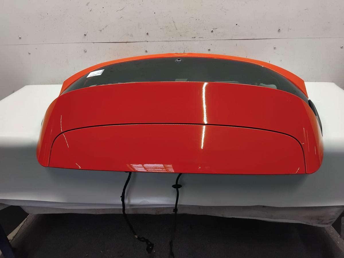 Ford Fiesta HJ HF Heckklappe racerot mit Heckscheibe dunkel Bj.2019