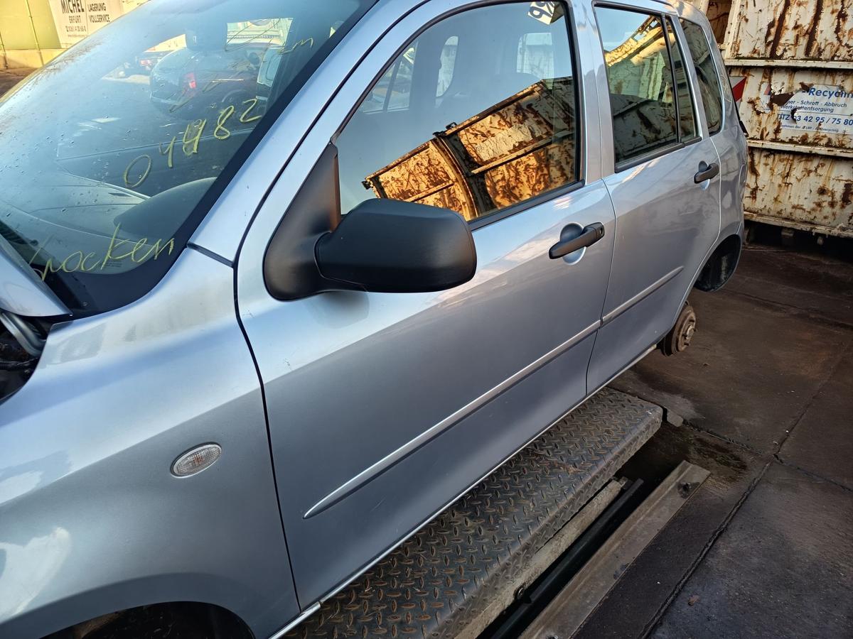 Mazda 2 original T&uuml;r vorn links Fahrer 27P Arktikblau Bj 2004