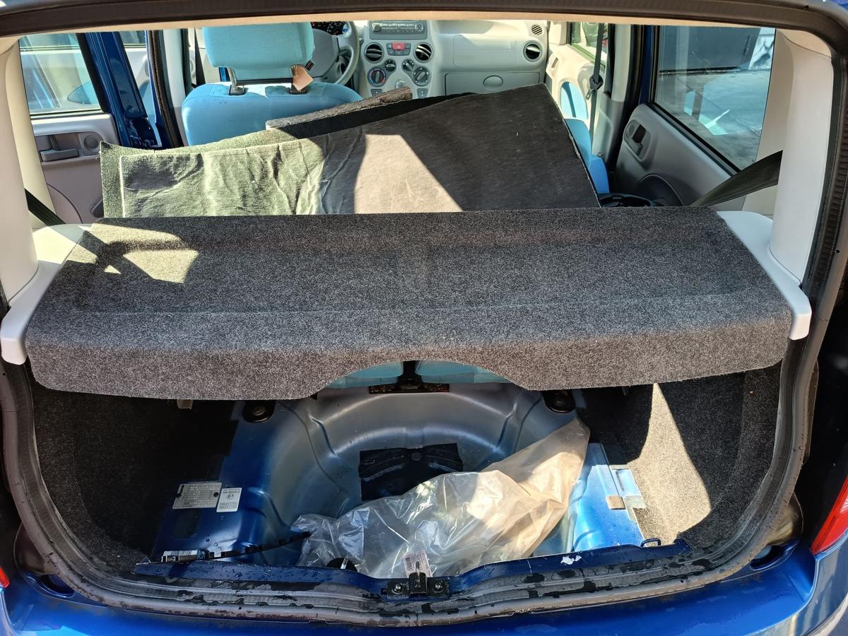 Fiat Panda 169 original Hutablage Abdeckung Koffer/Laderaum grau Bj 2006