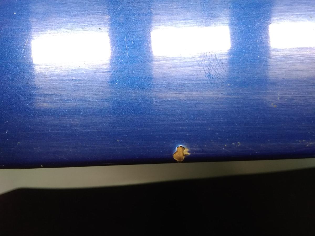 Fiat Grande Punto 199 Motorhaube blaumetallic BJ2006