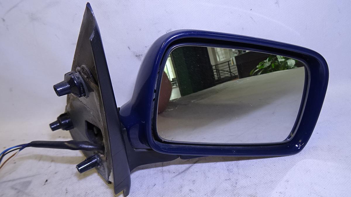 VW Polo 6KV Außenspiegel rechts Beifahrerseite LA5E Maritimblau elektrisch verstellbar