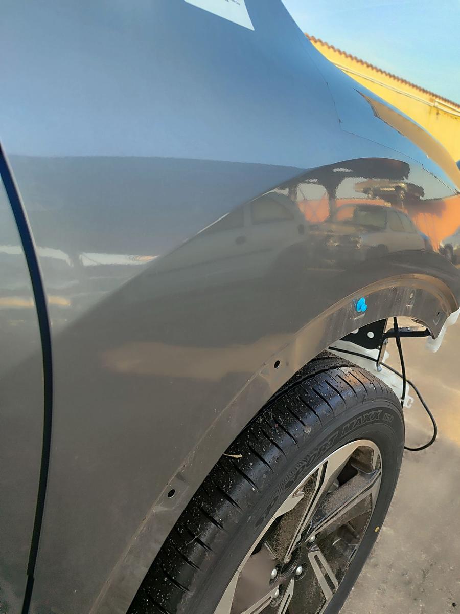 Mitsubishi Eclipse Cross original Kotfl&uuml;gel rechts Facelift Titanium grau metallic