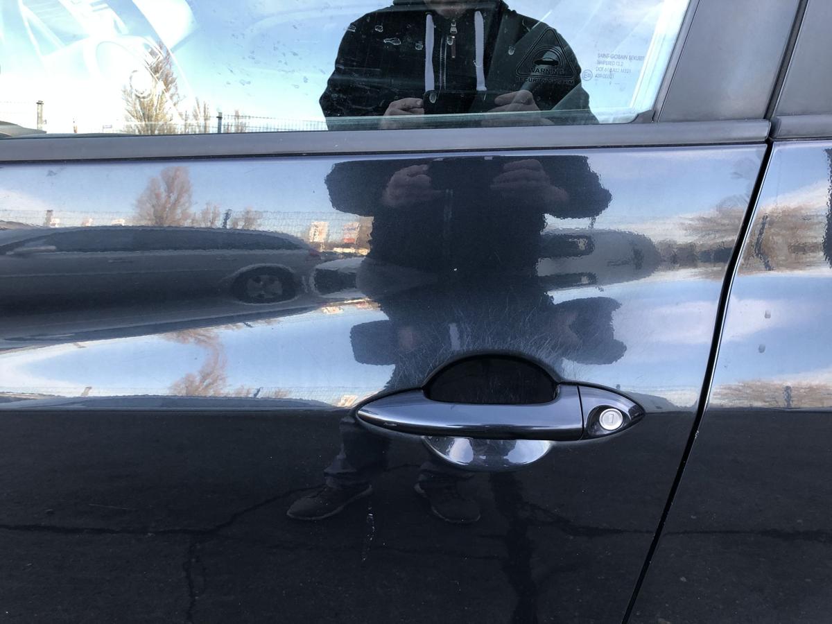 Kia Venga YN T&uuml;r vorn links Fahrert&uuml;r im Rohbau 9F Stone Black Perl