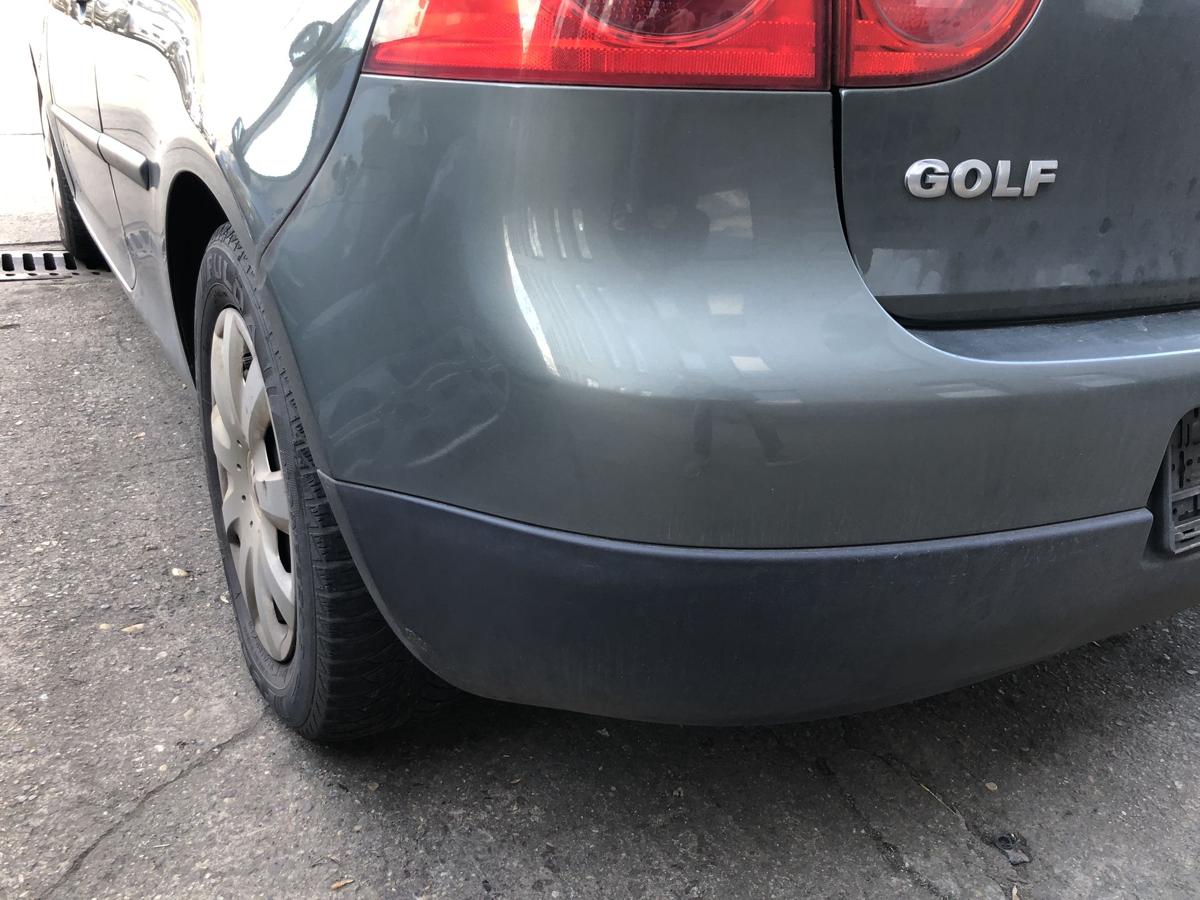 VW Golf 5 V 1K Sto&szlig;f&auml;nger hinten Hecksch&uuml;rze 3 und 5 t&uuml;rer LA6Q Sagegreen