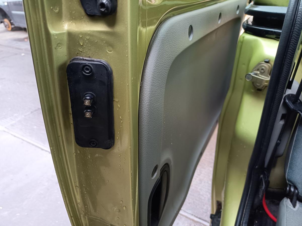 Renault Kangoo KC original T&uuml;r hinten rechts Schiebet&uuml;r TED99 gr&uuml;n ab 2003