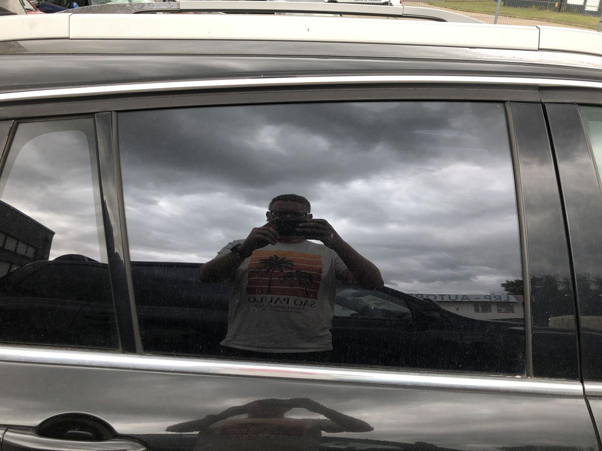 Renault Laguna III 3 T&uuml;rscheibe hinten rechts Kombi Grandtour mit Folient&ouml;nung