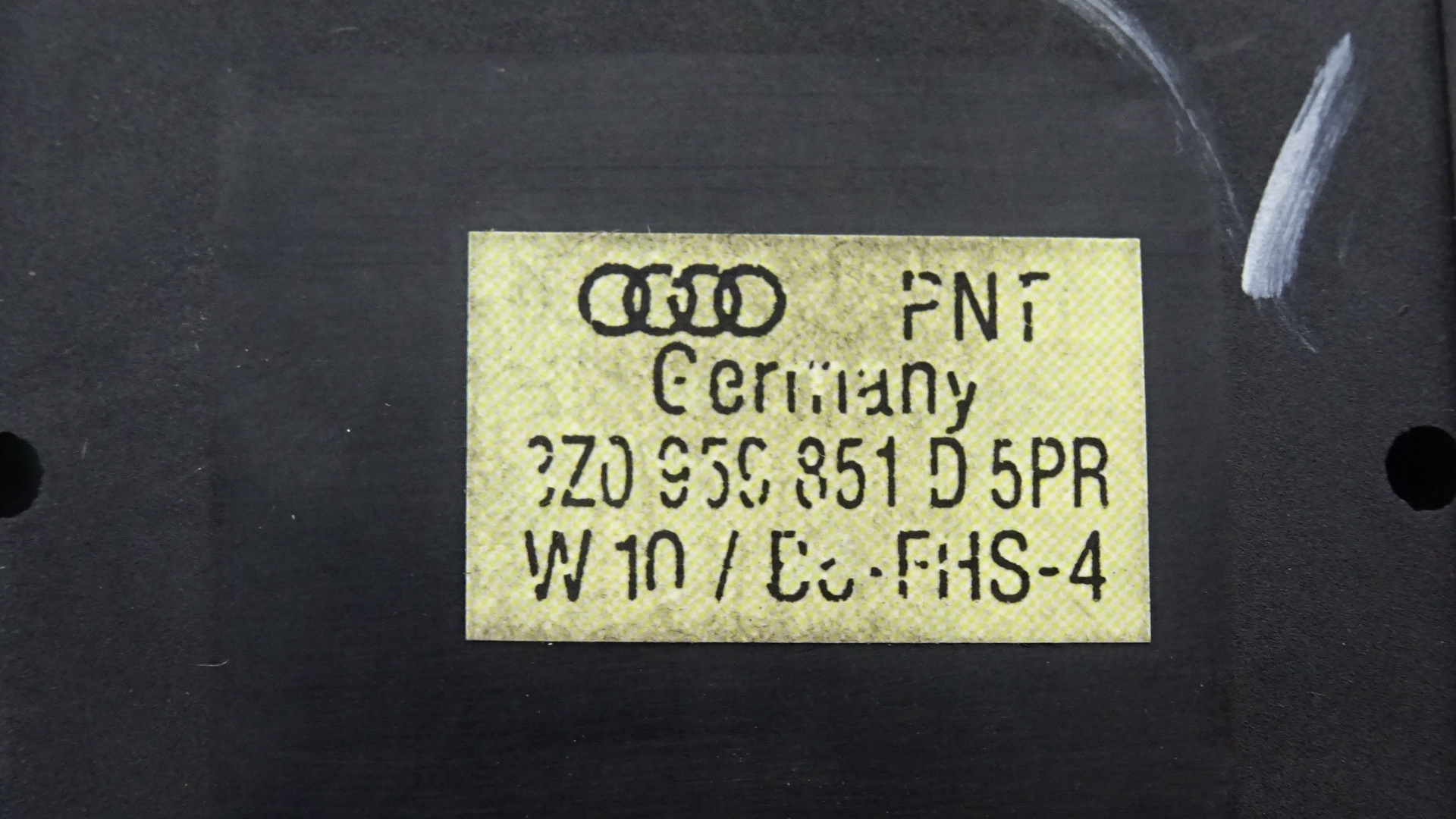 AUDI A4 8E Limo BJ2003 Schalter Fensterheber vorn links 8Z0959851E5PR 4 Fachschalter