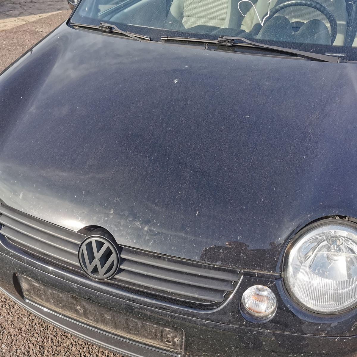 VW Lupo 6X Motorhaube Haube Klappe Deckel Bonnet vorn L041 Brilliantschwarz