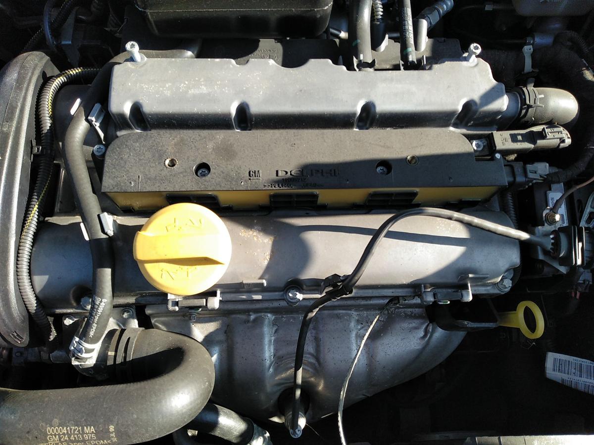 Motor Z16XE 1.6 74kw 13348km Opel Astra G Bj.2003
