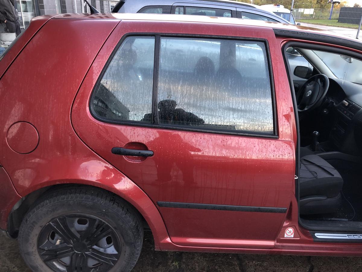 VW Golf 4 1J IV Tür hinten rechts Fondtür LC3K Canyonrot 5 türer