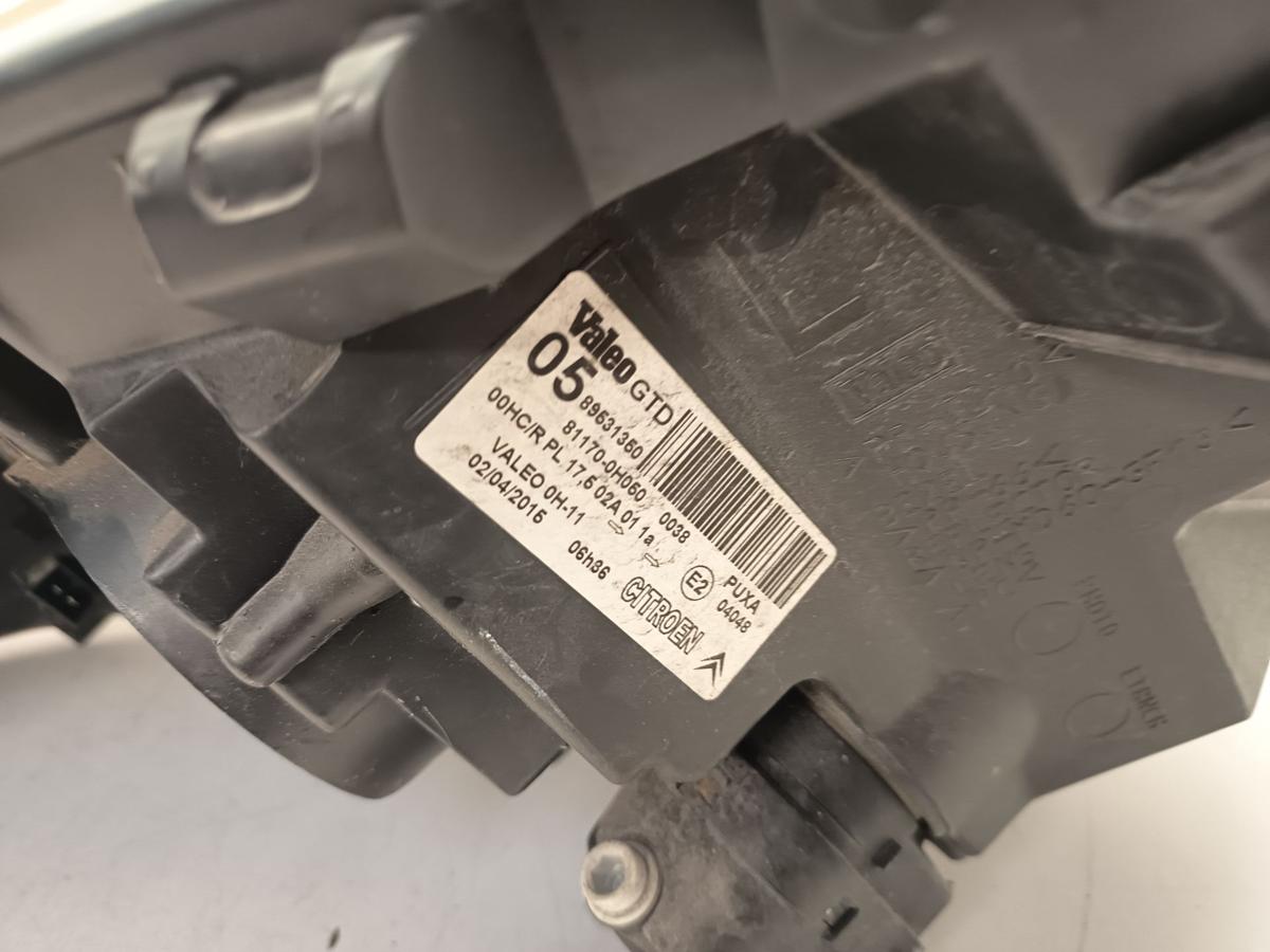 Citroen C1 original Scheinwerfer links Halogen vor Facelift bis 2008