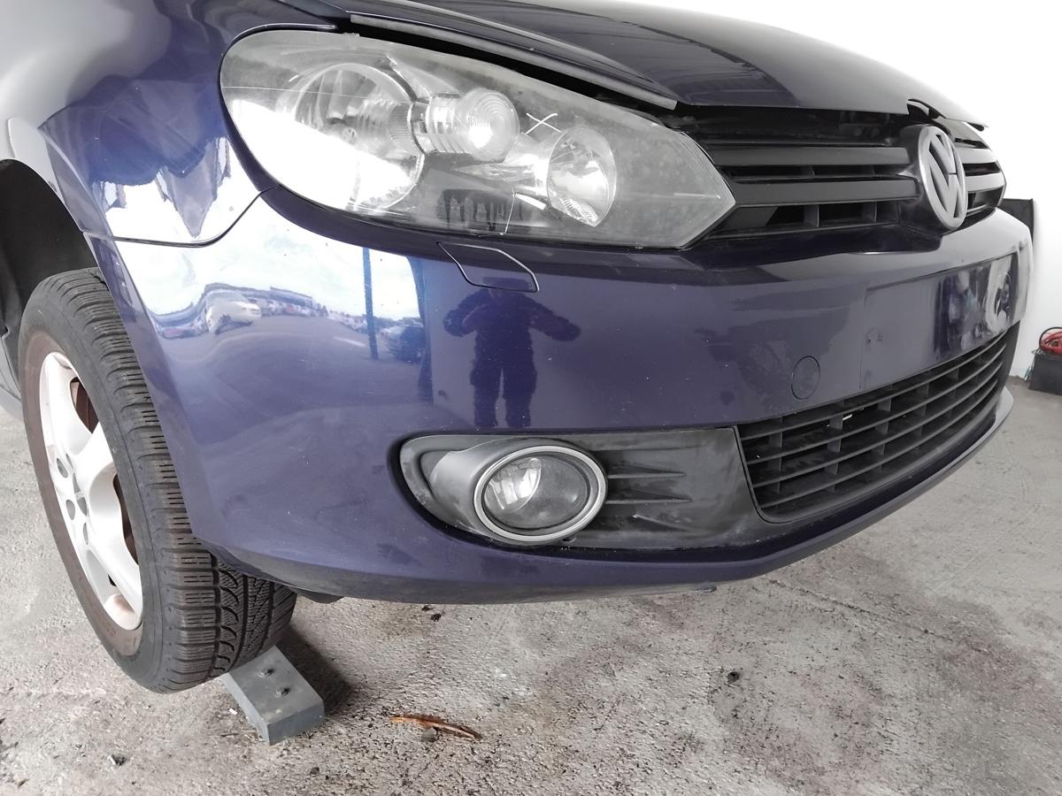 VW Golf 6 original Stoßfänger Stoßstange vorn SRA LD5Q Shadow Blue BJ2010
